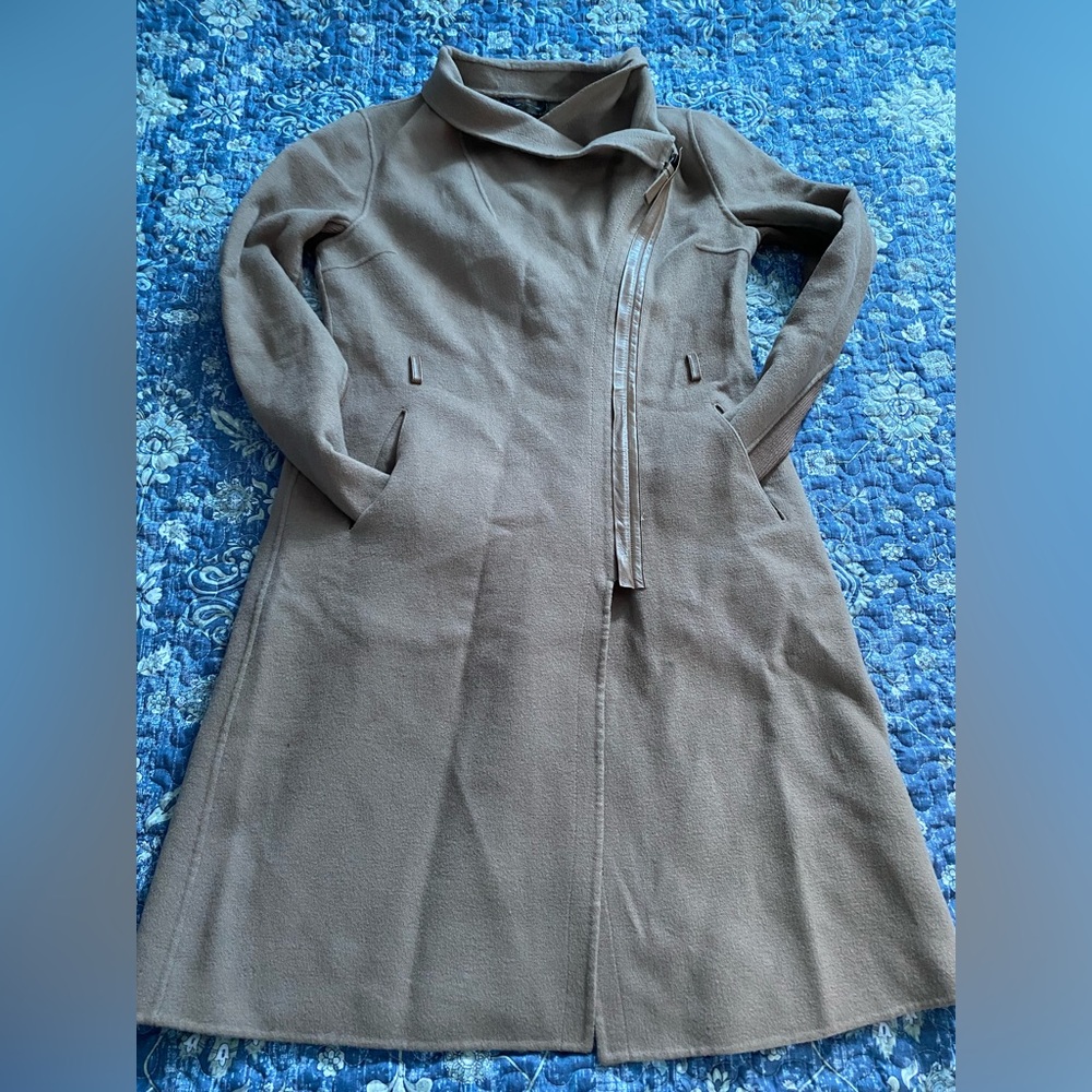 Mackage Tan Trench Coat - Picture 8 of 15